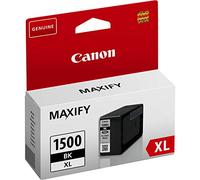 Canon PGI-1500XL BK Cartucho de Tinta Negro 34,7 ml - Cartucho de Tinta para impresoras (Negro, Canon, MAXIFY MB2050, MB2150, MB2155, MB2350, MB2750, MB2755, Alto Rendimiento (XL), 34,7 ml)