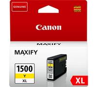 Canon PGI-1500XL Y Cartucho de tinta original Amarillo XL para Impresora de Inyeccion de tinta Maxify MB2050-MB2150-MB2155-MB2350-MB2750-MB2755