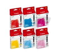 Canon PGI-29 multipack 6 cartuchos (C/M/Y/PC/PM/R)