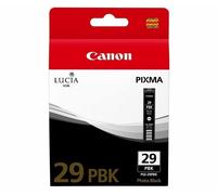 Canon PGI-29 PBK Cartucho de tinta original Negro Foto para Impresora de Inyecci