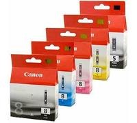 Canon PGI-5 CLI-8 - Cartuchos de Tinta Impresora Originales para PIXMA ip4200, ip4300, ip4500, ip5300, ip5300, M500, MP530, MP600, MP610, MP800, MP810, MP830, MP960