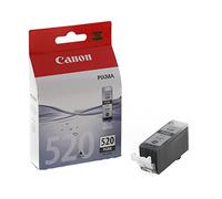 Canon PGI-520 BK Cartucho de Tinta Original Negra para Impresora de Inyeccion de Tinta Pixma iP3600-iP4600-iP4700-MP540-MP550-MP560-MP620-MP630-MP640-MP980-MP990-MX860-MX870