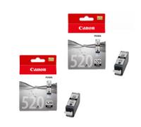 Canon PGI-520PGBK Pack ahorro 2 cartuchos negros (original)