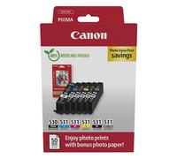 Canon PGI-530 / CLI-531 Multipack + papel fotográfico