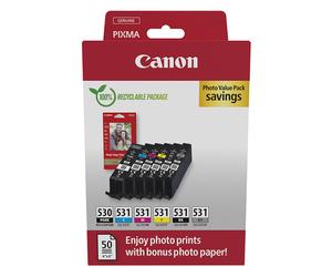 Canon PGI-530 / CLI-531 Pack ahorro (original)