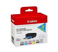 Canon Cartucho de tinta PGI-550+CLI-551 Multipack original BK/C/M/Y/G