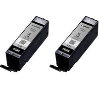 Canon PGI-570 PGBK, Cartucho de Tinta Independiente Negro, Impresión de Calidad, Embalaje Sostenible, Compatible con Impresoras de Inyección de Tinta PIXMA (Paquete de 2)