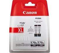 Pack cartucho tinta canon pgi - 570xl negro 2 uds