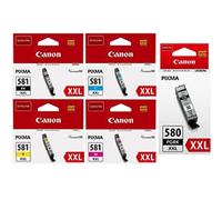 Canon PGI-580XXL / CLI-581XXL pack cartuchos de tinta 5 colores XXL