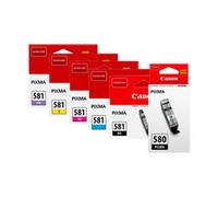 Canon PGI580 CLI581 Pack 6 Cartuchos de tinta