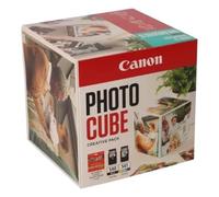 Canon Photo Cube Creative Pack, Incluye Cartucho de Tinta PG-540 y CL-541 + 40 Hojas de Papel Fotográfico Brillo, Compatible con Impresoras de Inyección de Tinta Pixma TS5150 y TS5151, Azul