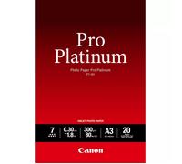 Canon Photo Paper Pro Platinum 300g/m² - A3, 20 hojas
