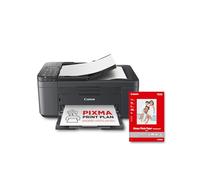 Canon Pixma TR4755i Impresora Multifunción 4 en 1, Compatible con Pixma Print Plan, Escaneo y Copia, WiFi, Impresión a Doble Cara Automática, Negro - Incluye Papel Fotográfico A4 GP-501, 5 Hojas