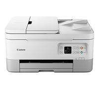 Canon Pixma TS7451 Impresora Multifunción 3 en 1, Sistema de Inyección de Tinta, Impresión, Escaneo y Copia, WiFi, Impresión a Doble Cara, ADF de 35 Hojas, Cartuchos Fine, Barra de Estado LED, Blanco