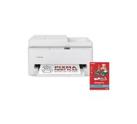 Canon PIXMA TS7550I - Impresora Todo en Uno con Conectividad Wi-Fi, ADF de 35 Hojas y Pantalla OLED de 1,42 PIXMA Print Plan - Incluye Papel Fotográfico A4 MP-101, 5 Hojas