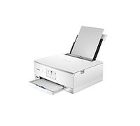 Canon Pixma TS8351a Impresora Multifunción, Sistema de Inyección de Tinta, Fotografía, Imprimir, Escanear, WiFi, 6 Cartuchos de Tinta, Impresión Doble Cara Automática, Pantalla Táctil, Blanco