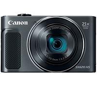 Canon PowerShot SX620 HS - Cámara Digital compacta de 20,2 MP (Pantalla de 3", Zoom óptico 25x, WiFi, NFC, Video Full HD), Negro