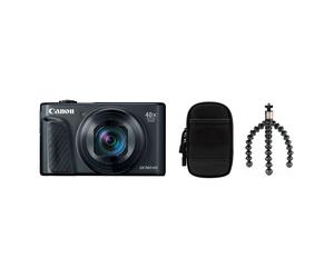 Canon PowerShot SX740 HS LITE EDITION Negra, Kit de viaje