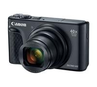 Canon Powershot SX740 HS Lite Edition - Cámara Compacta de 20.3 MP (40 x Zoom Óptico, 4K UHD, DIGIC 8, 5 Ejes, LCD Desplegable, 10 fps, Bluetooth, WiFi) Negro, 110.1 x 63.8 x 39.9 mm
