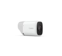 Canon PowerShot Zoom Essential Kit Que Incluye Tarjeta SD y Adaptador de Corriente USB-C (Sensor 12 MP, Zoom 3 Pasos, estabilizador Imagen óptico 4 Ejes, Full HD, USB-C, WLAN, Bluetooth), Blanco