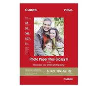 Canon PP-201 Papel foto Glossy Plus II | 265 gramos | A4 | 20 hojas