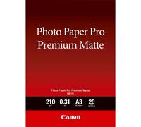 Canon Premium Matte PM-101 Carta Fotográfica A3 - 20 Hojas