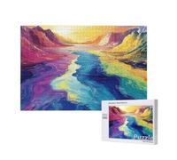 CañóN Puzzle 1500 Piezas Adultos, 87x57cm Gran Formato Puzzle Color Patrón Diseño, Jigsaw Adultos DIY Artesanía con Embalaje de Caja de Regalo, Home Room Wall Decor, Regalo Mujer Hombre, Model1552