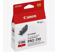Canon Rojo PFI-5100R - 14,4 ml cartucho de tinta