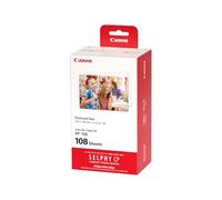 Canon Cartucho de tinta 8568B001 y papel fotográfico RP-108 Original para Selphy CP blanco