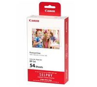 Pack de tinta de color y papel de 100 x 148 mm (54 hojas) RP-54 de Canon