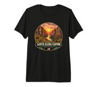 Cañón Santa Elena Big Bend Parque Nacional Naturaleza Diseño Camiseta Premium