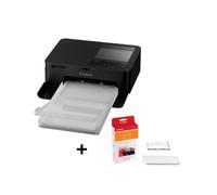 Canon Kit de Papel para Impresora fotográfica portátil SELPHY CP1500, Negro - Impresora Bluetooth inalámbrica con Accesorios - Compacta y Ligera - con 54 Hojas de Papel 4x6