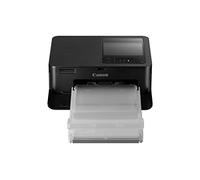 Canon Selphy CP1500 Impresora fotográfica móvil (USB-C, WLAN, inalámbrica, sublimación térmica, 300 x 300 PPP, Ranura para Tarjeta de Memoria de Impresora, aplicación Selphy Photo Layout) Negro