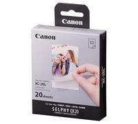 Canon Selphy QX20 Pack de Papel y Tinta XC-20L