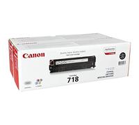 Canon Tóner CRG-718 BK VP Negro (2 pcs)