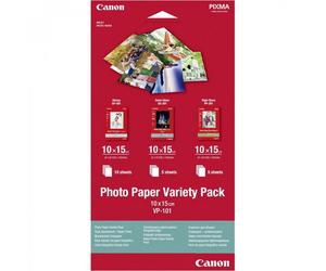 Canon Variety Pack Papel Fotográfico 20 Hojas 10x15cm