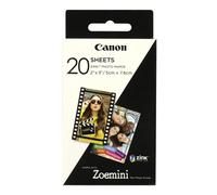 Canon ZINK Papel fotográfico autoadhesivo 5 x 7,6 cm (20 hojas)