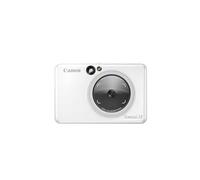 Canon Zoemini S2 Cámara Instantánea con Impresora Fotográfica de 8 MP - con Espejo, Anillo de Luz y Papel Fotográfico Zink Adhesivo (Blanco Perla)