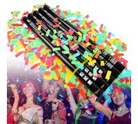 CañOnes De Confeti, Paquete De 25 Unidades, 31,5 Pulgadas, Confeti De Colores Para Fiestas, Bodas, CumpleañOs, Baby Showers, Navidad Y AñO Nuevo Colorful