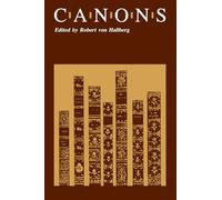Canons (A Critical Inquiry Book)