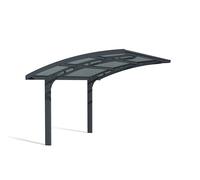 Canopia by Palram Carport Arizona 5000 en policarbonato, Aluminio Robusto e Inoxidable Que Protege el Coche de la luz Solar