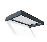 Canopia by Palram Marquesina para Puerta Sophia 160 x 95 cm Marquesina para Puerta, protección contra la Lluvia y el Sol para el hogar, (Gris)