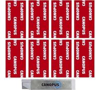 CANOPUS Almohadillas Adesivas Doble Cara ExtraFuerte, 8 PZ (25mm x 50mm) Impermeable Cinta Doble Cara para Decoración del Hogar, Interior, Exterior, Soportes para matrículas de coche