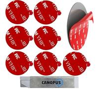 CANOPUS Almohadillas Adhesivas 3M ExtraFuerte, VHB 5952, Redondo (31,75mm - Dia) Impermeable 3M Cinta Doble Cara, Pegatina Doble Cara 3M Redonda, Adhesivos Redondos para Automóvil, Interior y Exterior