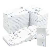 CANOPUS Almohadillas adhesivas blancas de doble cara resistentes, 48 unidades de 50 mm x 30 mm, almohadillas de espuma adhesivas 3M impermeables, almohadillas adhesivas gruesas para pared,