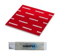 CANOPUS Almohadillas Adhesivas ExtraFuerte, 100mm x 100mm Impermeable Cinta Doble Cara, almohadilla adhesiva de montaje, Ideal para uso en Automóvil, Interior y Exterior