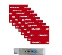 CANOPUS Almohadillas Adhesivas ExtraFuerte, 8 PZ, 38mm x 38mm Impermeable Cinta Doble Cara, almohadilla adhesiva de montaje, Ideal para uso en Automóvil, Interior y Exterior