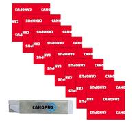 CANOPUS Almohadillas Adhesivas ExtraFuerte Transparente, 8 PZ (38mm x 38mm) Impermeable Cinta Doble Cara para Conectar Transparente Materiales, Decoración del Hogar