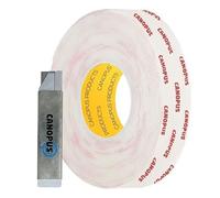 CANOPUS Cinta Doble Cara Extrafuerte Bilanco 20mm x 3m Grosor 1,1mm Impermeable Cinta Adhesiva Doble Cara para Matrículas de Coche Adhesivo de montaje Decoración del Hogar, Exteriores