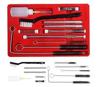 CANOPUS Kit de Limpieza para Pistola Pintar Profesional con Estuche 23 PZs Juego Completo para Limpieza de Pistola pulverizadora HVLP Pistolas de Pintura Herramientas Neumáticas Aerógrafo